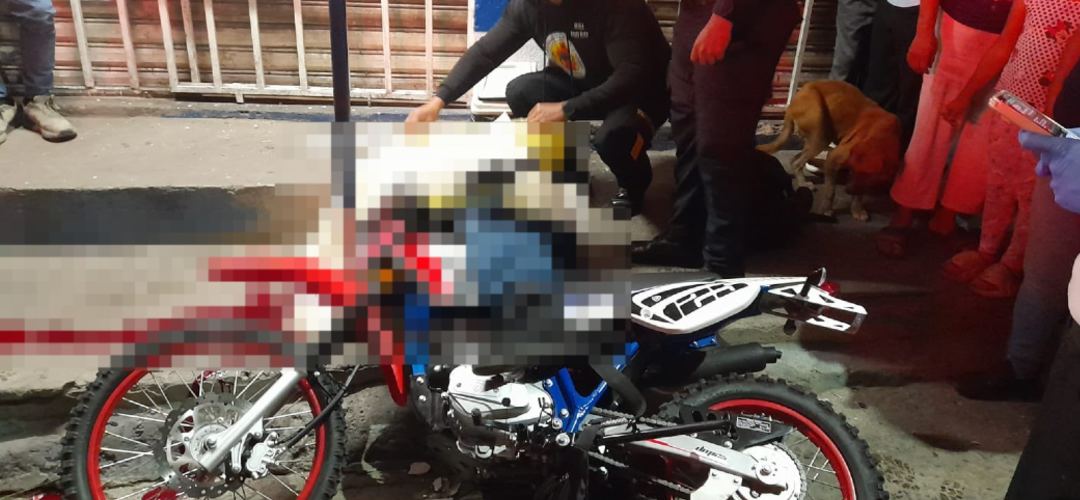 Motorista fallece tras ser atacado a balazos en la colonia Blandón de Cerezo, Amatitlán