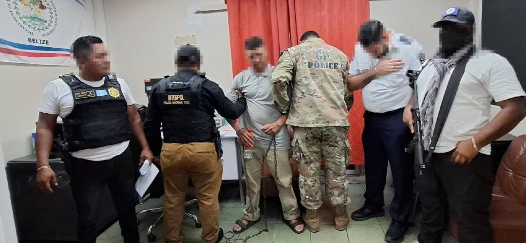 Marero salvatrucha salvadoreño es entregado a INTERPOL Guatemala tras ser localizado en Belice