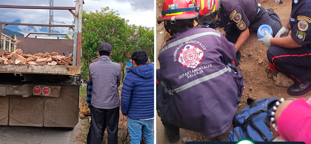 Hombre muere atropellado por un camión en Salcajá