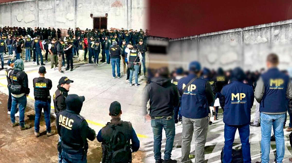MP ejecuta 50 allanamientos en Sacatepéquez y Guatemala