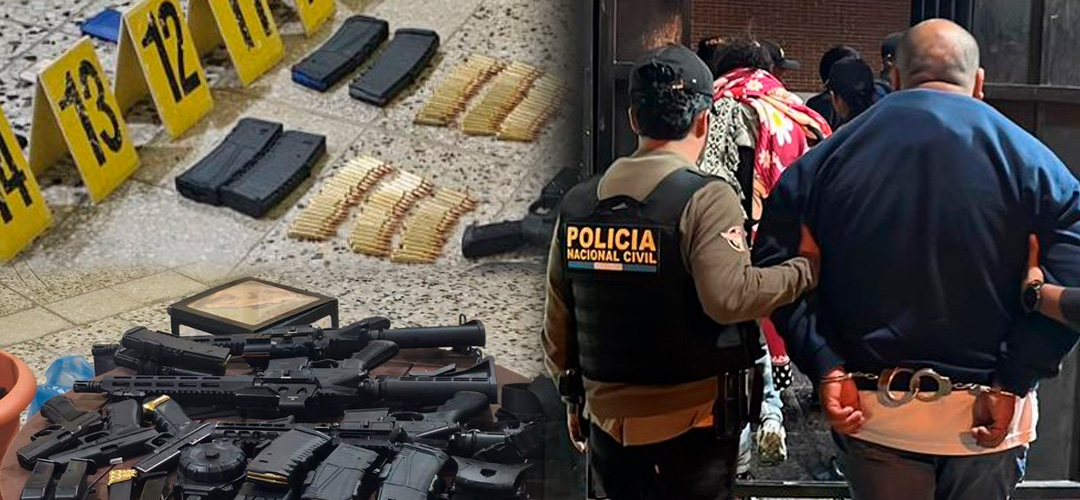 Localizan arsenal en Santa Elena Barillas y reportan cuatro capturas