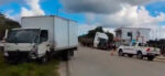 Múltiple colisión en km 431 ruta a El Chal, Petén complica el paso