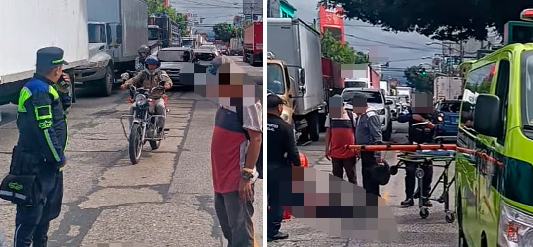 Mujer herida tras ser atropellada en zona 2