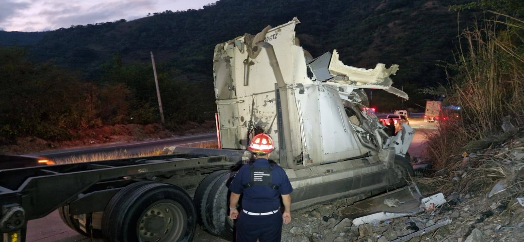 Accidente en ruta al Atlántico complica la circulación