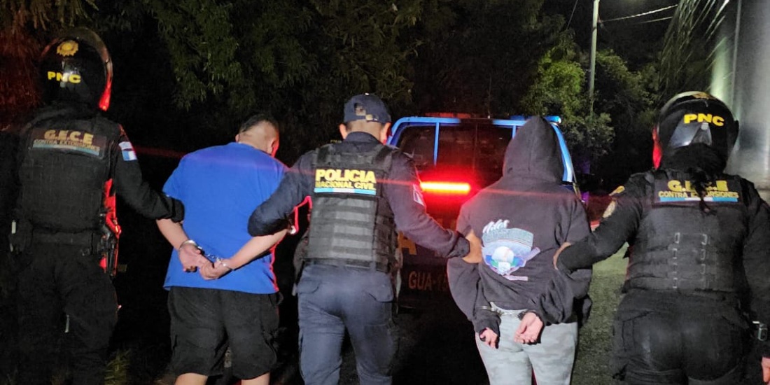 Incautan droga y dinero durante operativo en Bárcenas, Villa Nueva