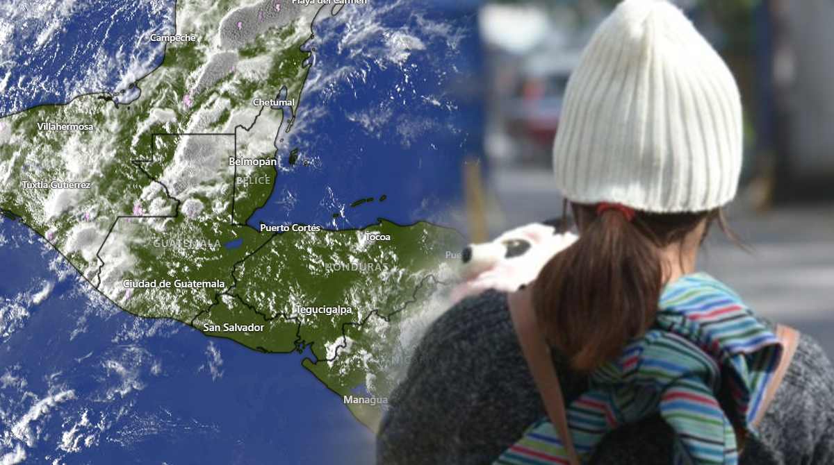 El pronóstico del clima en Guatemala marca una semana con cambios por frente frío