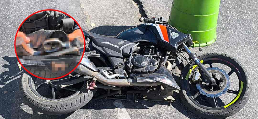 Presunto motoladrón intentó disparar a policías pero terminó capturado en zona 7