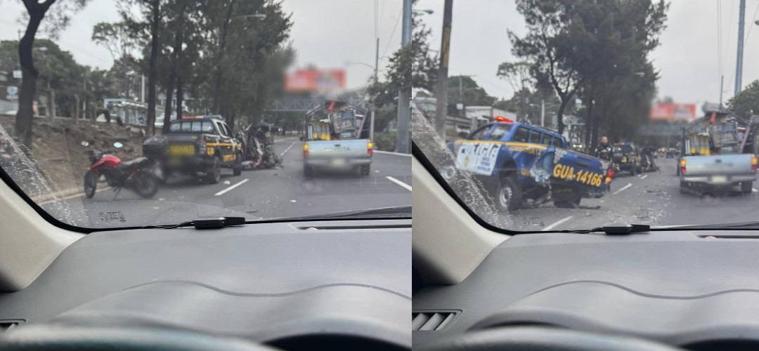 Fuerte colisión se registró en el Anillo Periférico