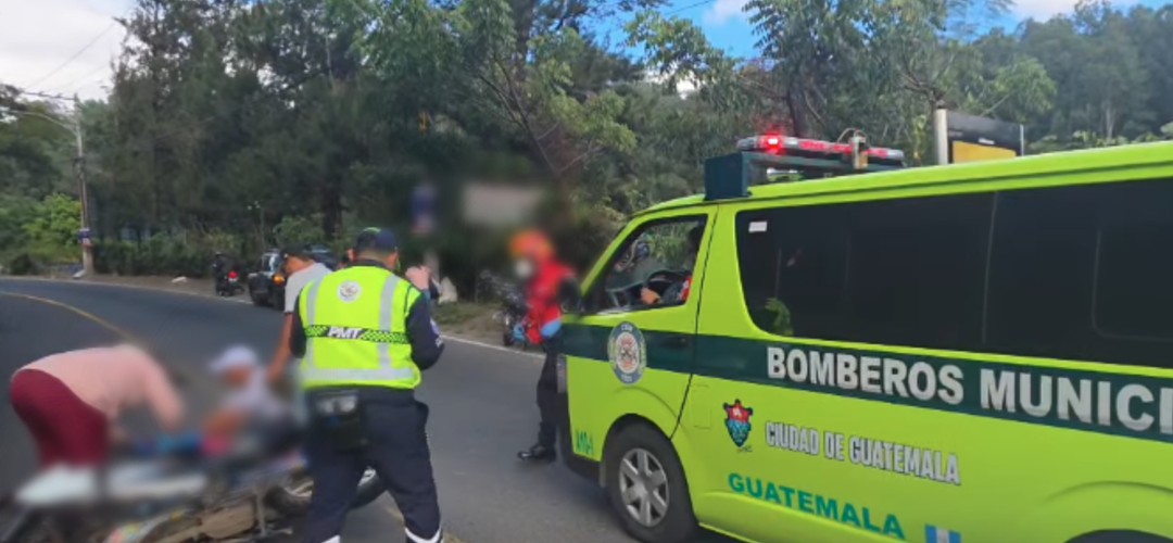 Motorista herido en accidente de tránsito en bulevar de San Cristóbal