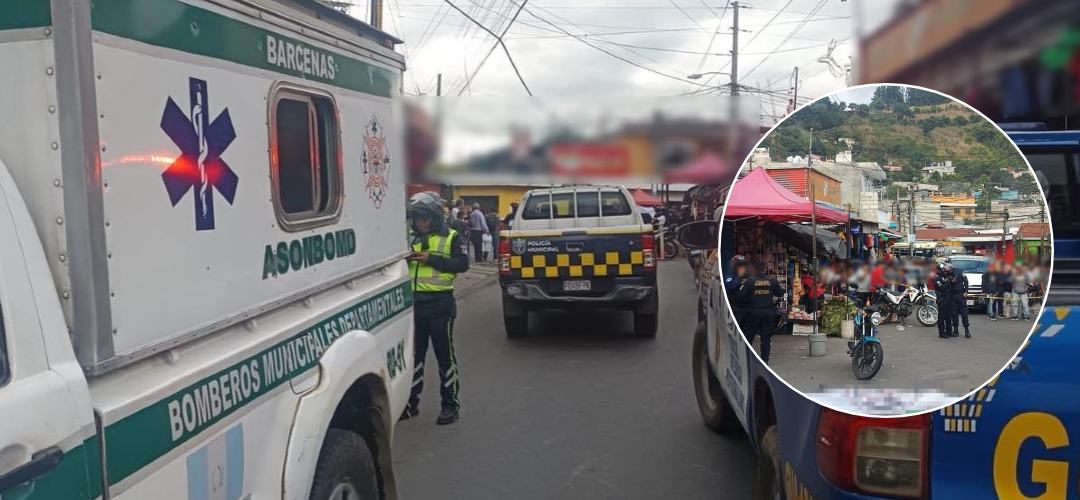 Incidente armado en Bárcena, Villa Nueva, dejó una persona fallecida y tres más heridas