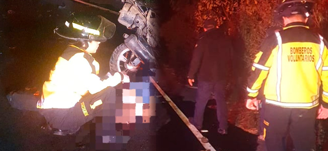 Motorista muere en accidente en km 58.5 ruta Interamericana