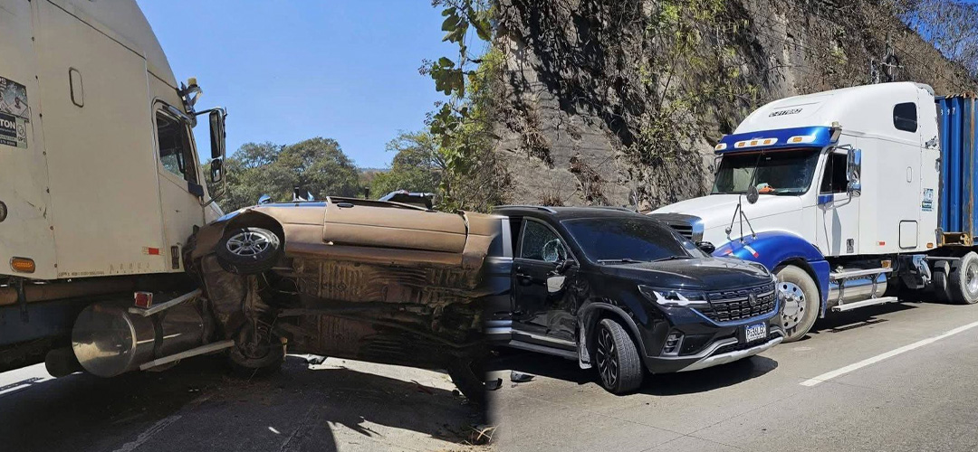 Múltiple colisión en ruta al Atlántico complicó la circulación