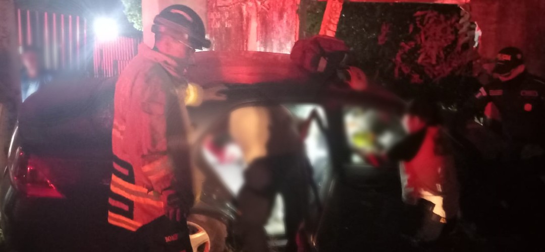 Dos heridos tras fuerte accidente en ruta a Santa Rosa