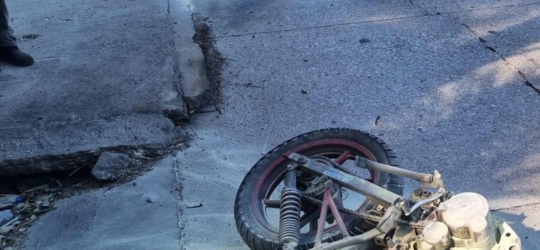 Colisión de motoristas se registra en la zona 4 de Villa Nueva