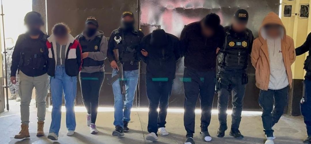 Operativos simultáneos permiten captura de cuatro presuntos integrantes de la MS en Chimaltenango