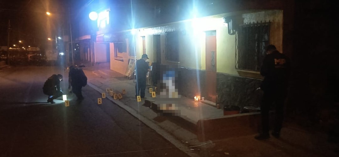 Hecho armado en ruta a La Pascua, zona 18, dejó dos víctimas mortales