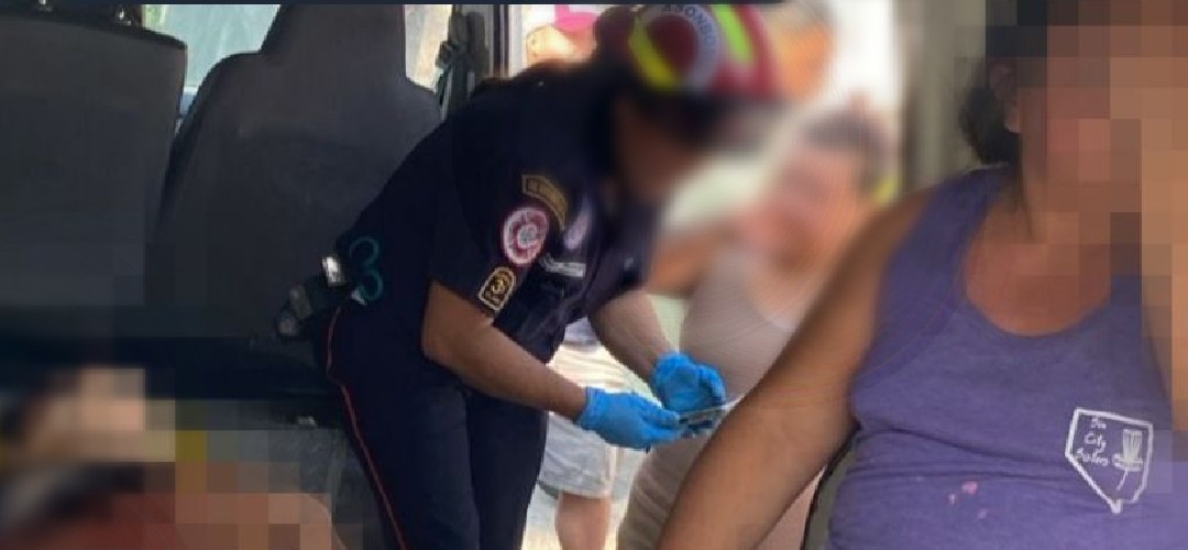 Adolescente sufre accidente de tránsito en ruta al Atlántico