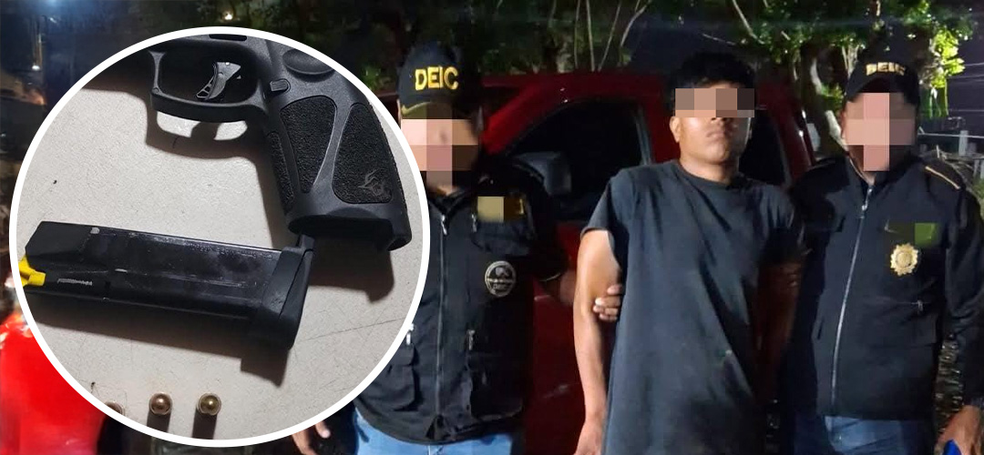 Capturan a alias “ Catrín ” cuando disparaba al aire con arma ilegal