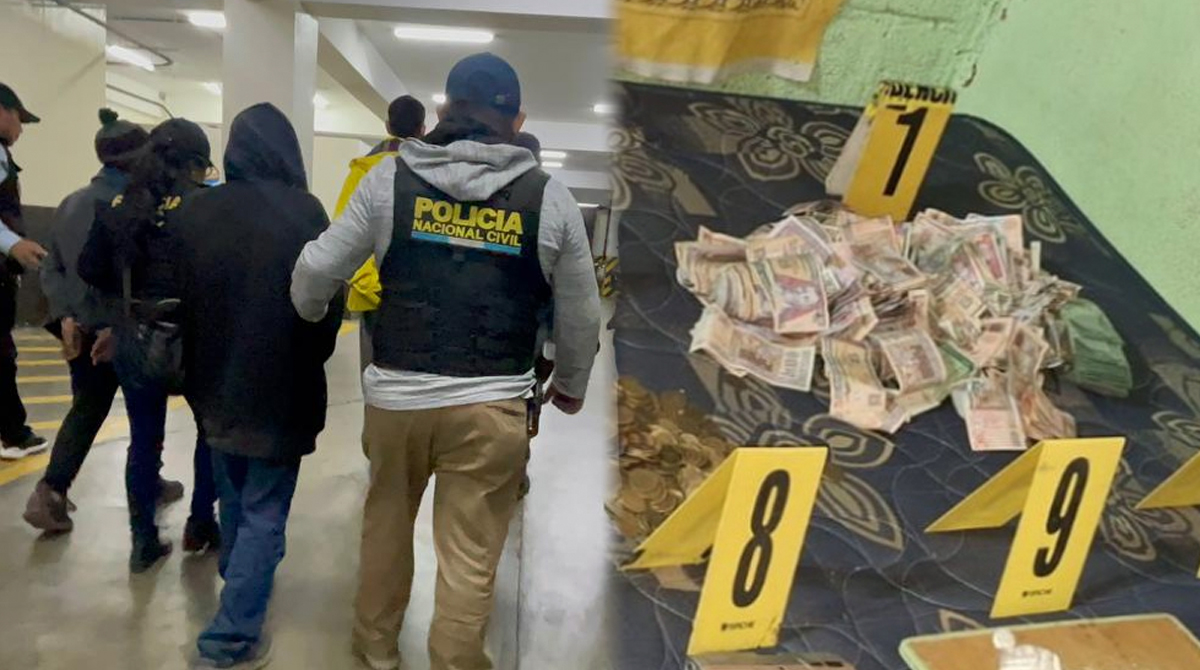 Golpe al Barrio 18: cinco presuntos integrantes son capturados en Amatitlán