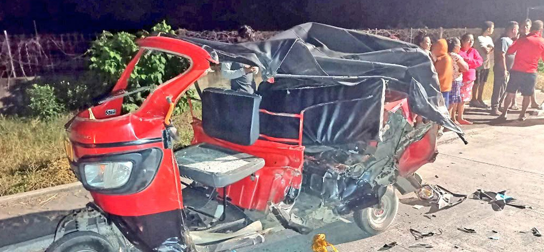 Fuerte accidente deja un menor fallecido en ruta al Puerto San José