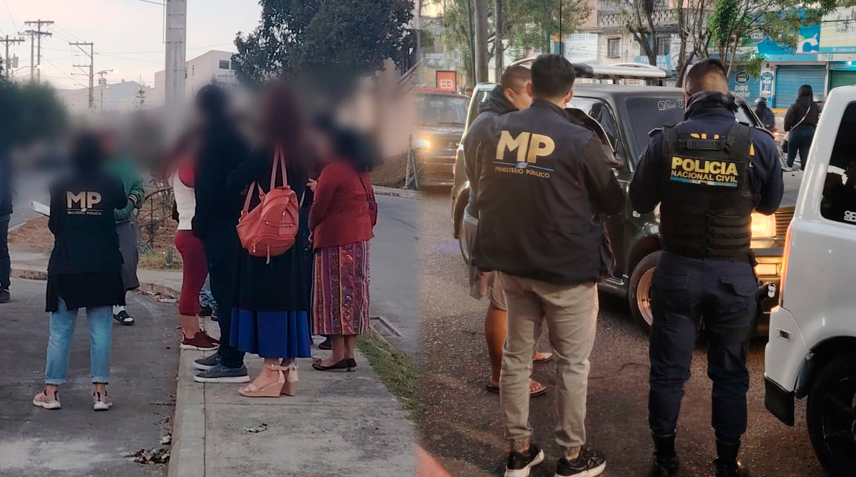 MP realiza operativo contra taxis no autorizados en Mixco