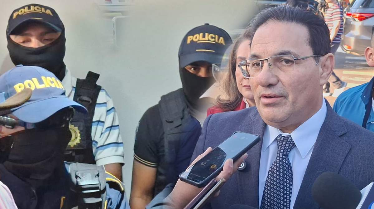 “No vamos a encontrar delincuentes”: ministro ordena a la PNC retirar pasamontañas en votación del CANG