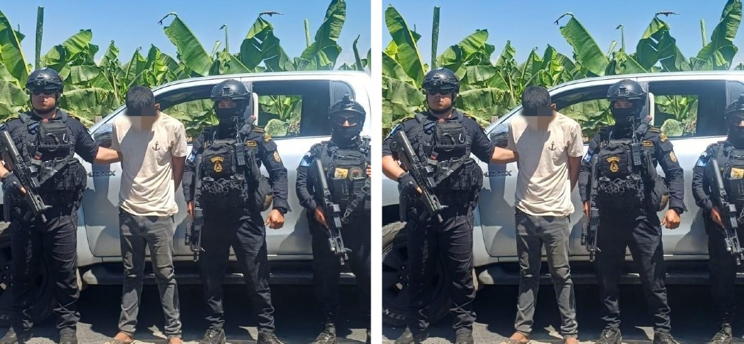 PNC captura al extraditable número 15 señalado de narcotráfico