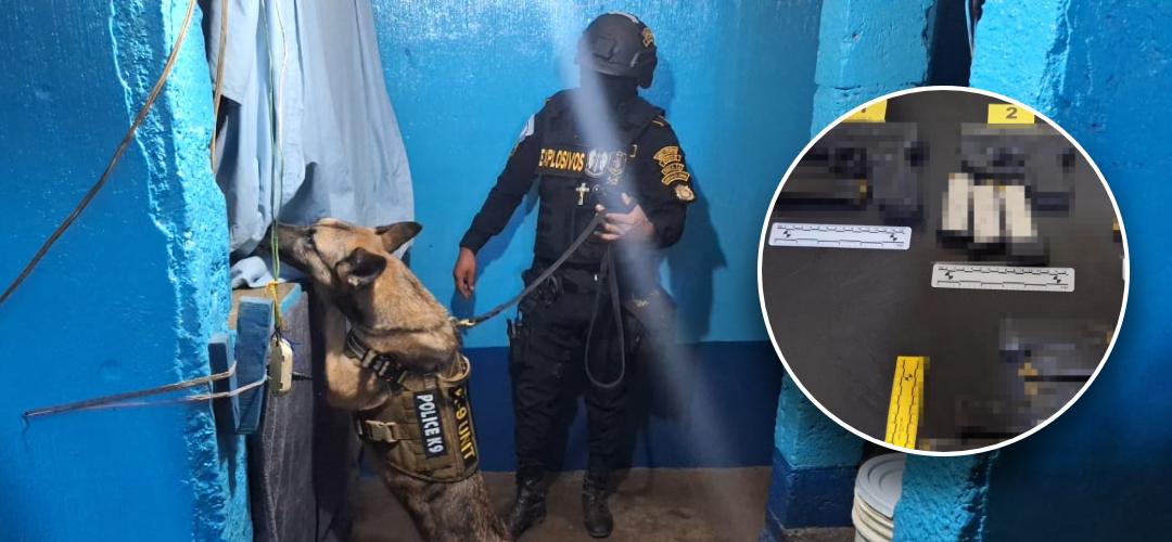 Lo que escondían tras las rejas: requisa revela armas y municiones en El Boquerón