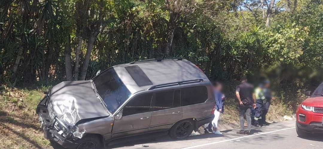 Colisión deja a persona herida en Fraijanes