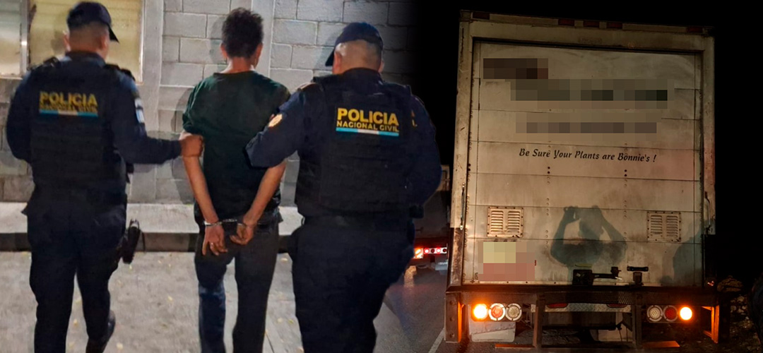 PNC captura a presunto robacamiones en km 137 de ruta al Atlántico