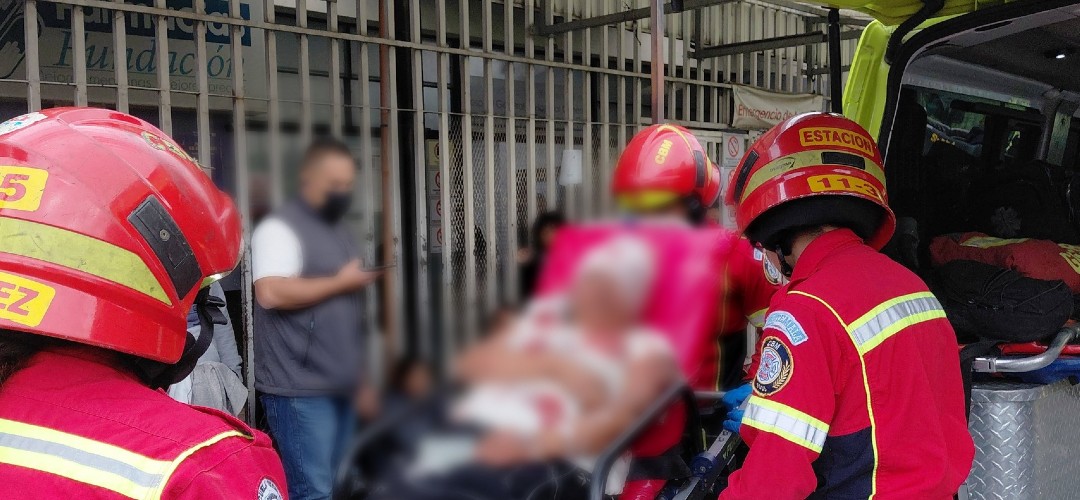 Mujer herida tras asalto en bus en la zona 6 capitalina