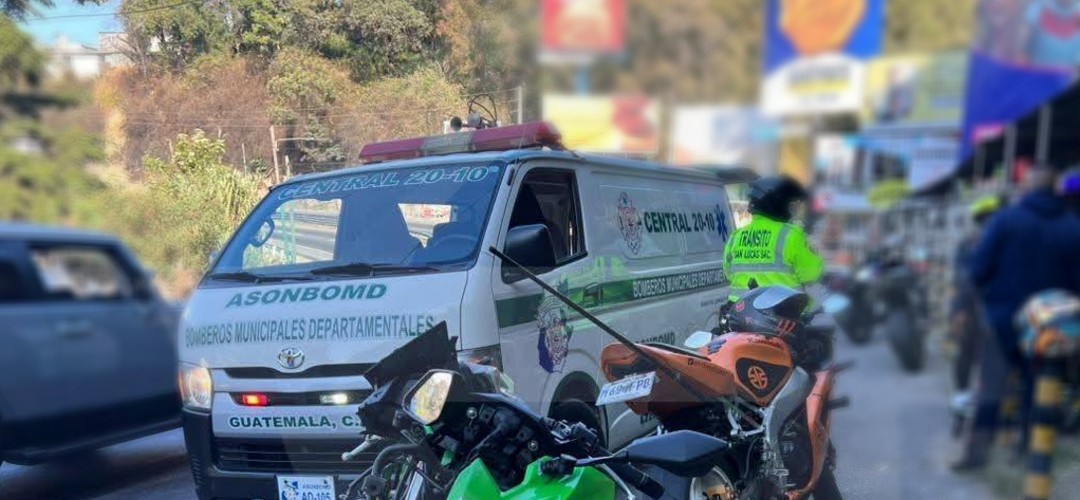 Mujer sufre accidente de tránsito en ruta Interamericana
