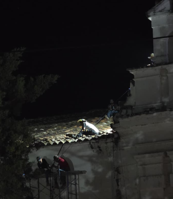 Sacristán sufre caída desde campanario en Baja Verapaz