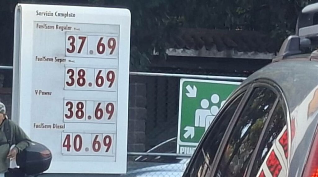Combustibles en Guatemala superan los Q40: estos son los nuevos precios vigentes