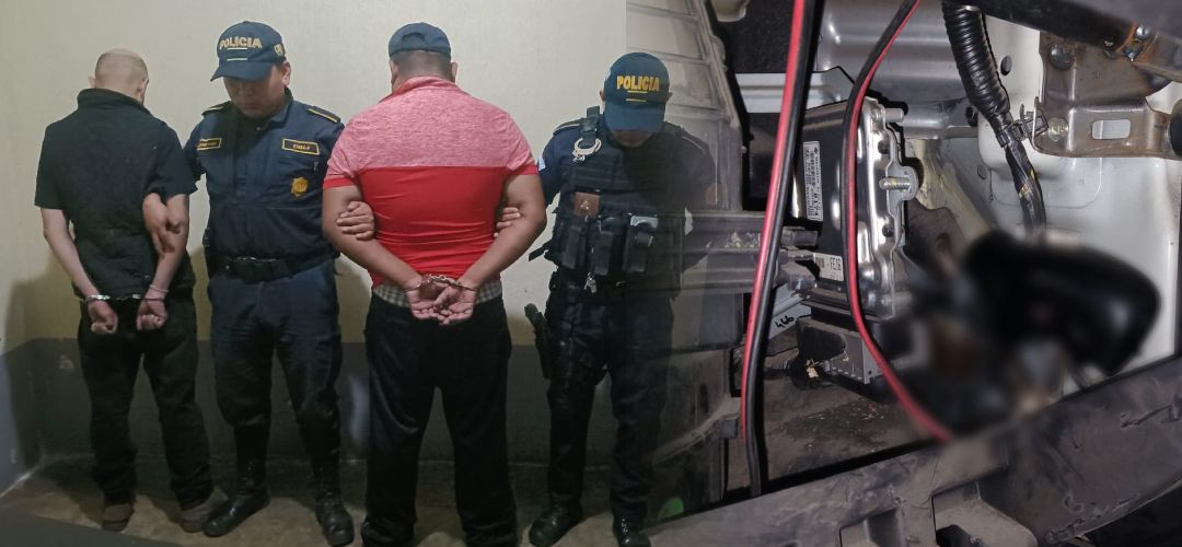 Capturan a taxistas presuntos responsables de ataque armado con arma escondida en vehículo