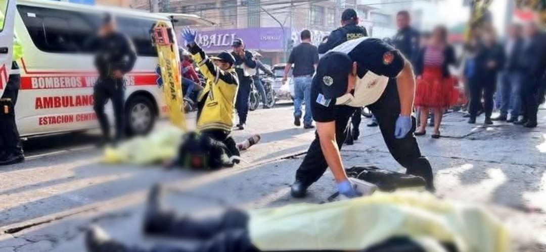 Dan a conocer identidad de los fallecidos tras tiroteo en zona 1