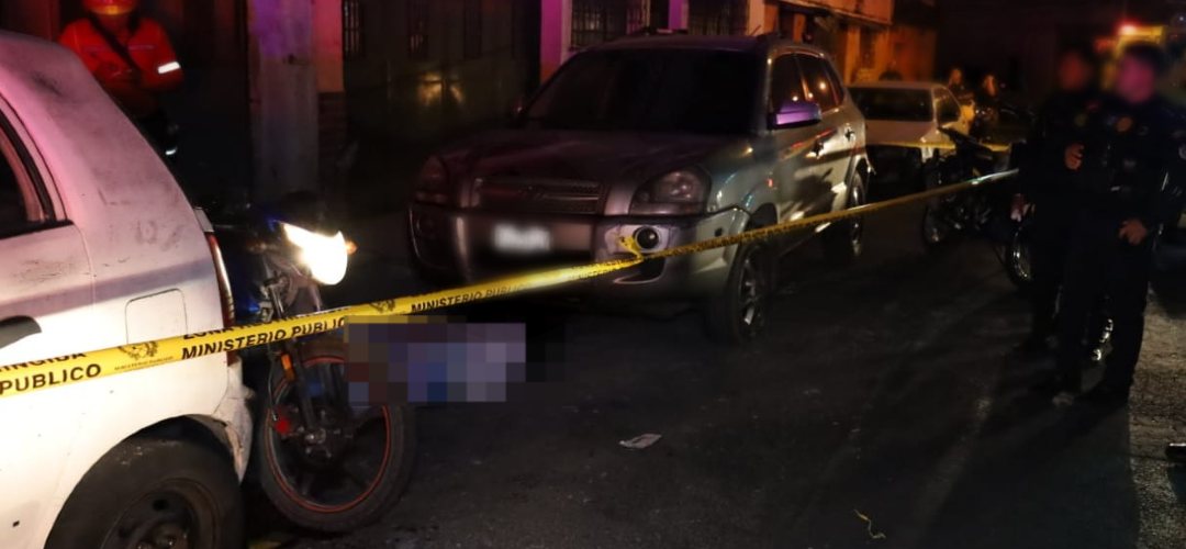 Ataque armado en zona 1 deja un hombre fallecido en la vía pública