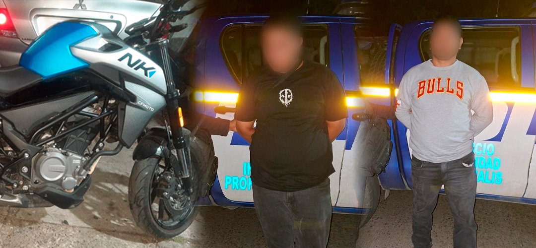 PNC captura a cuatro presuntos robamotos en San Miguel Petapa