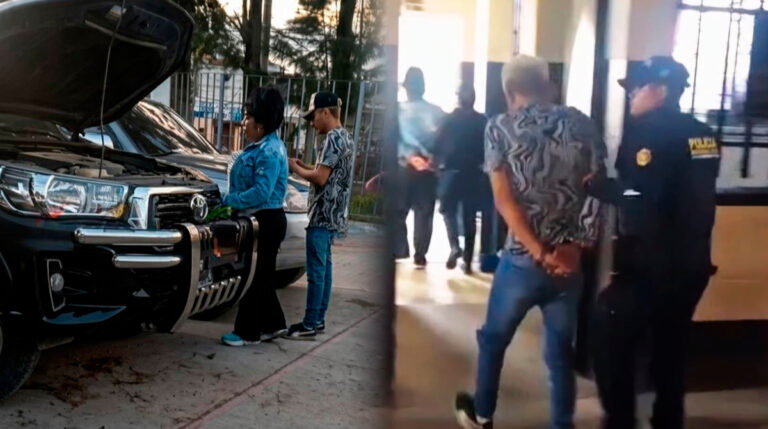 Frustran robo de picop valorado en Q23