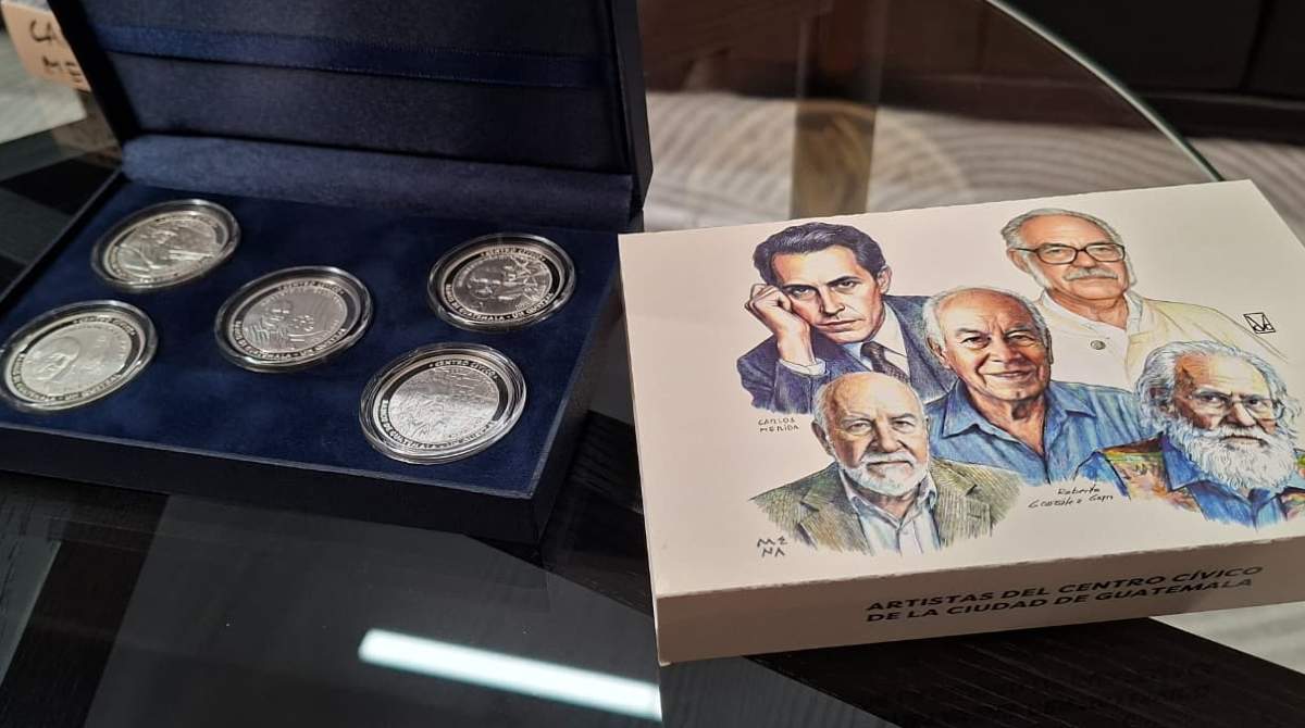Banguat lanza monedas conmemorativas de un quetzal: conozca a los artistas homenajeados