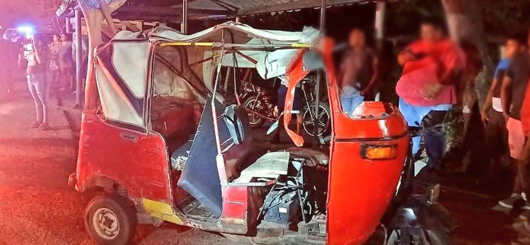 Fuerte colisión se registró en ruta al Atlántico