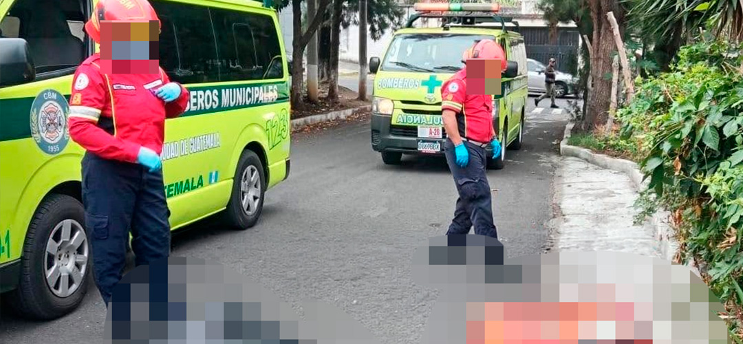 Hallan dos cuerpos envueltos en sábanas en Avenida Petapa