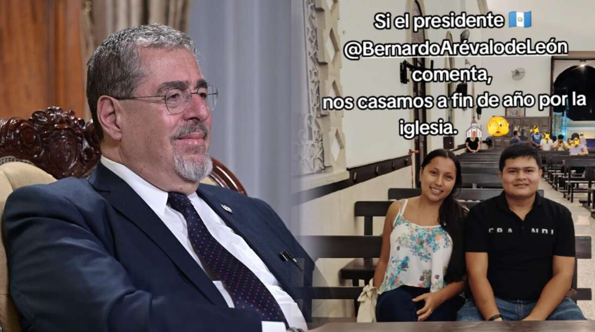 Guatemaltecos retan a Bernardo Arévalo con el trend “Si comenta nos casamos” y así reaccionó