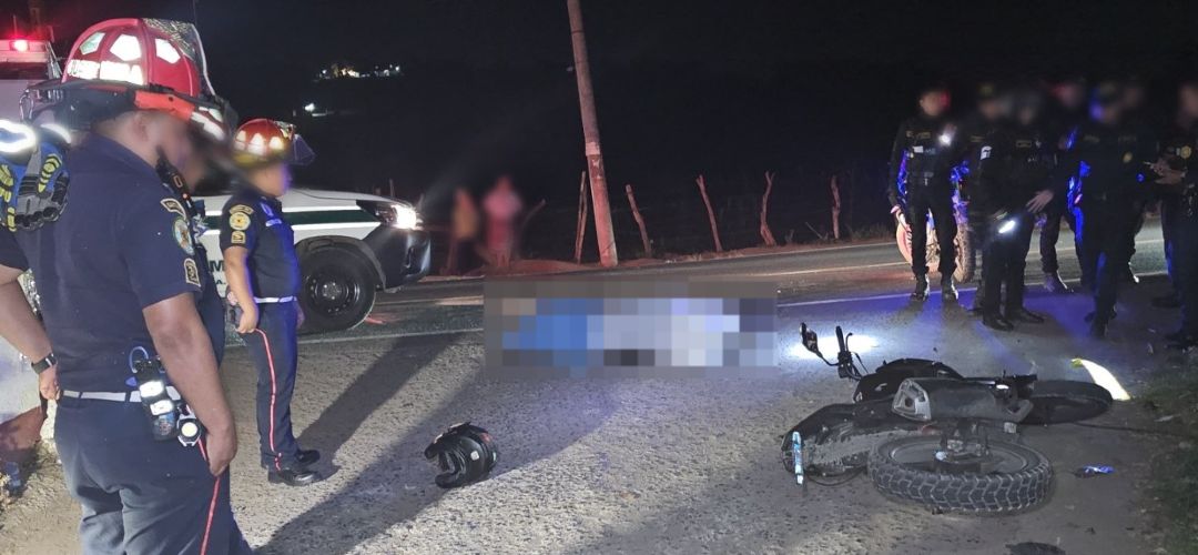 Ataque armado contra motorista deja un hombre fallecido en ruta a Santiago Sacatepéquez