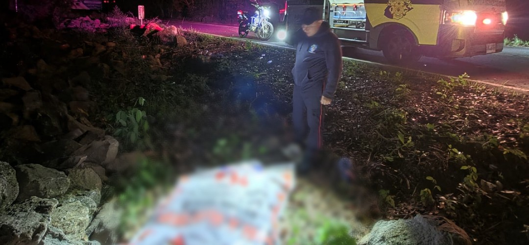 Motorista muere tras impactar contra piedras en Jutiapa