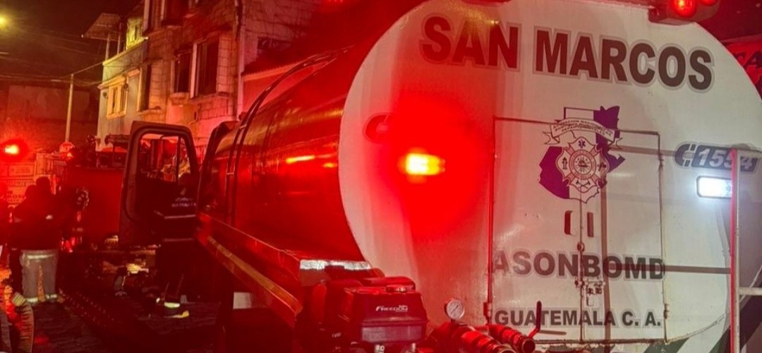Controlan incendio en vivienda de San Marcos