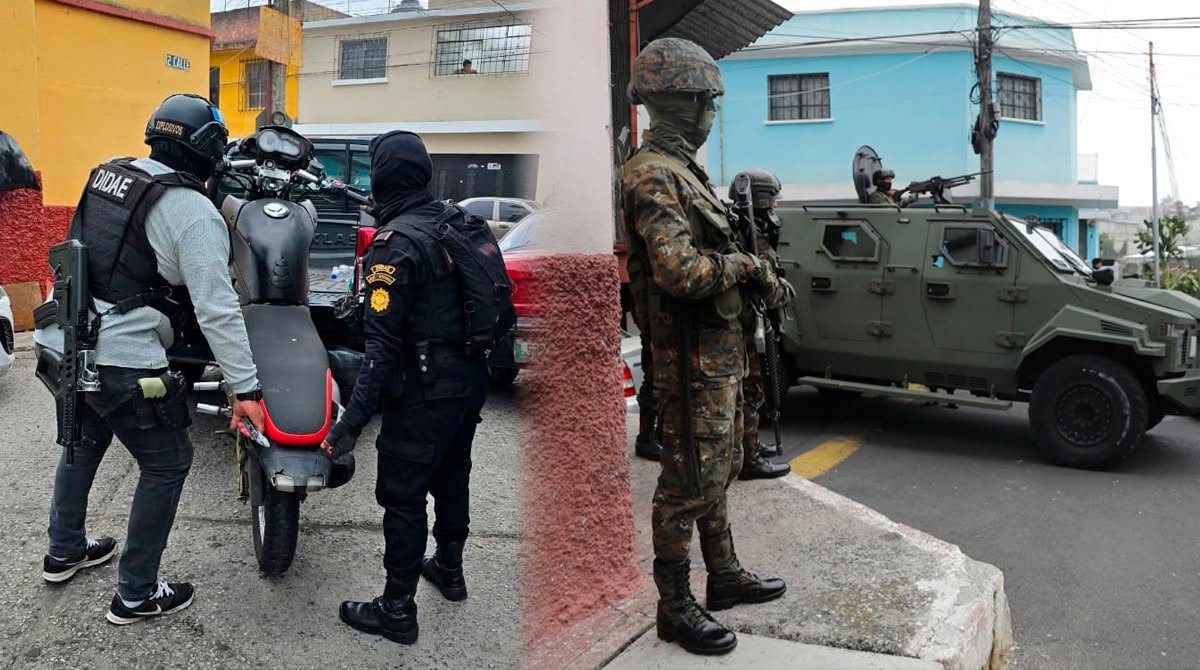 Fuerzas de seguridad ejecutan megaoperativo en El Gallito zona 3
