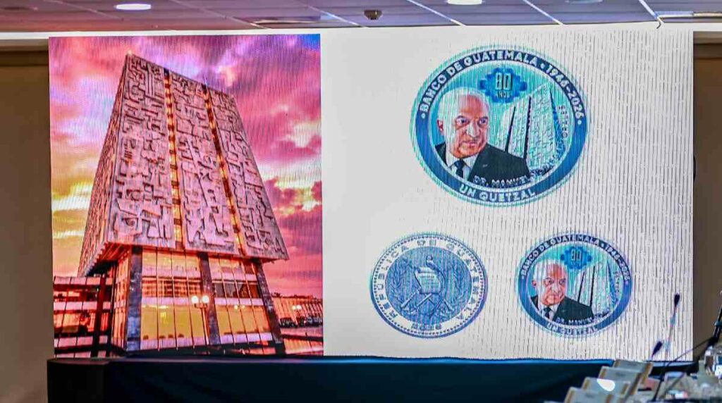 Banguat lanza moneda conmemorativa por su 80 aniversario: así puede adquirirla