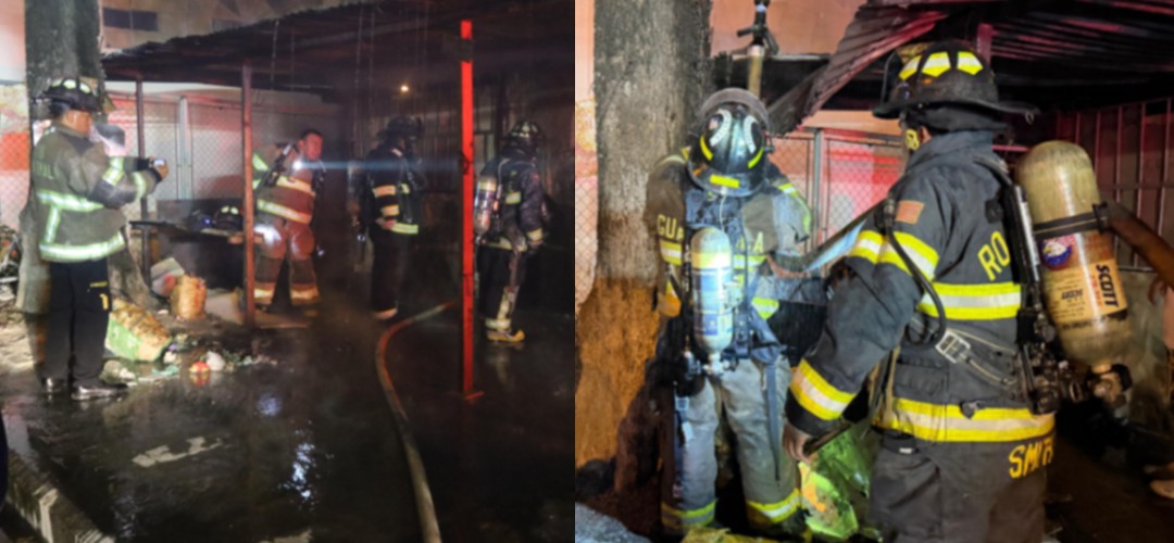 Bomberos controlan incendio estructural en  colonia La Verbena zona 7