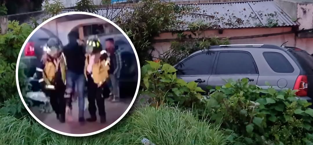 Vehículo colisiona contra una vivienda en la ruta Interamericana y deja dos heridos